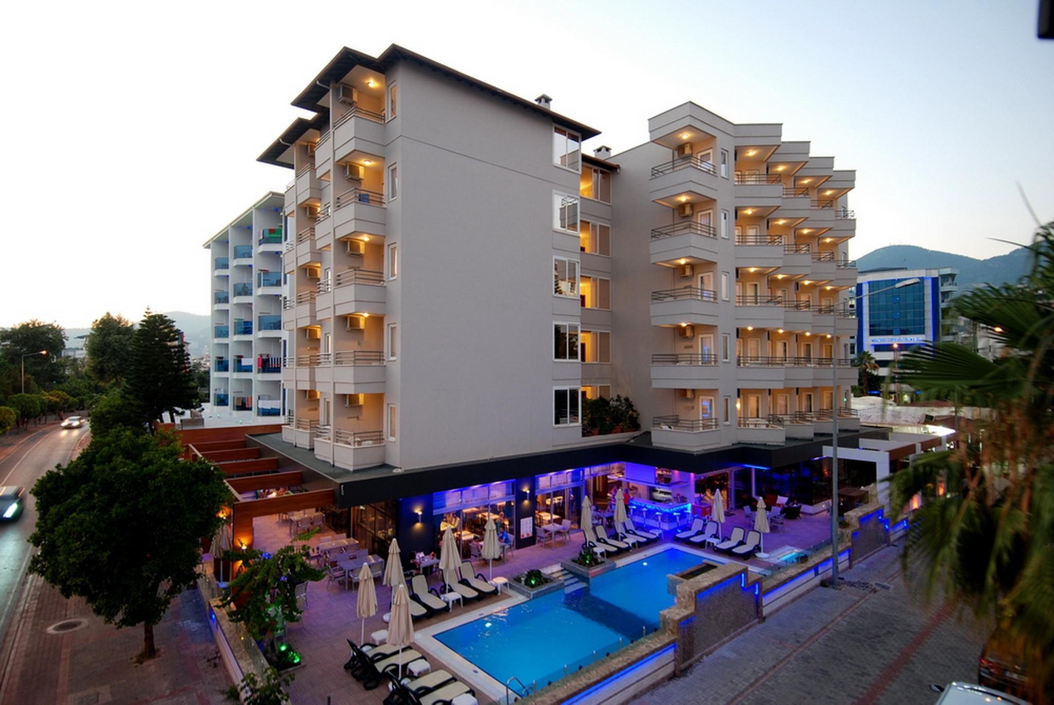 Hatipoglu Beach Hotel Alanya Exterior foto